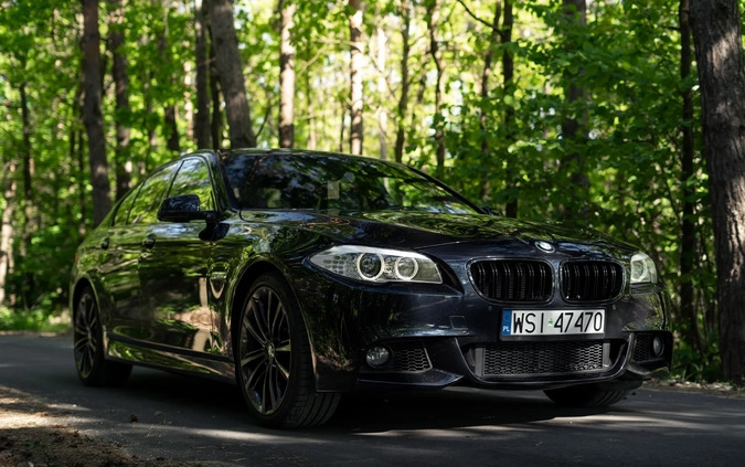 BMW Seria 5 cena 71900 przebieg: 203000, rok produkcji 2013 z Siedlce małe 301